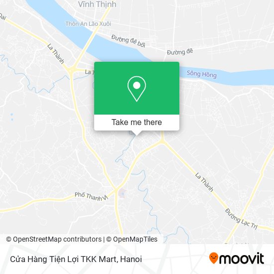 Cửa Hàng Tiện Lợi TKK Mart map