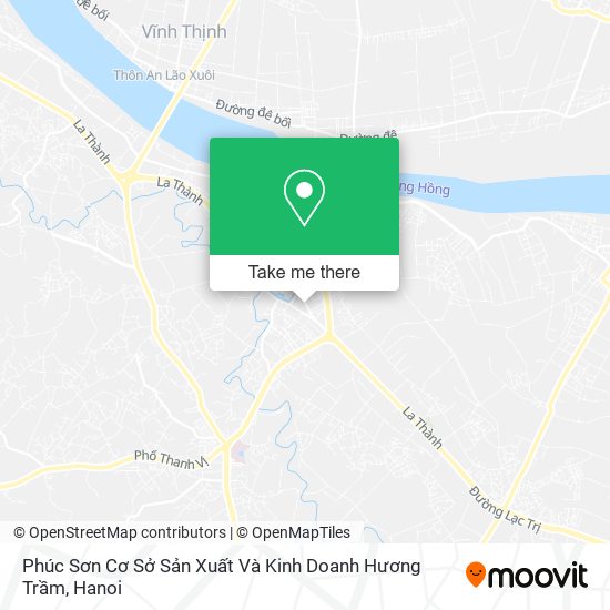 Phúc Sơn Cơ Sở Sản Xuất Và Kinh Doanh Hương Trầm map