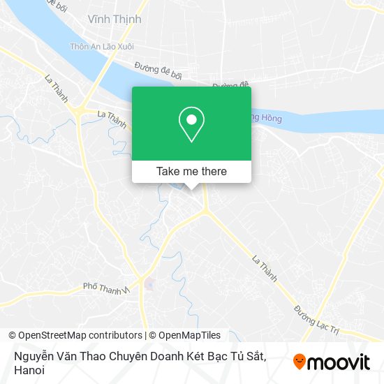 Nguyễn Văn Thao Chuyên Doanh Két Bạc Tủ Sắt map