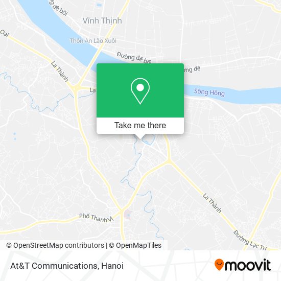 At&T Communications map