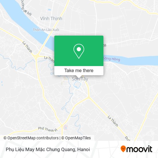 Phụ Liệu May Mặc Chung Quang map