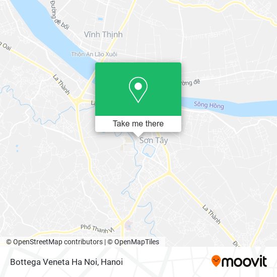 Bottega Veneta Ha Noi map