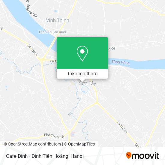 Cafe Đinh - Đinh Tiên Hoàng map