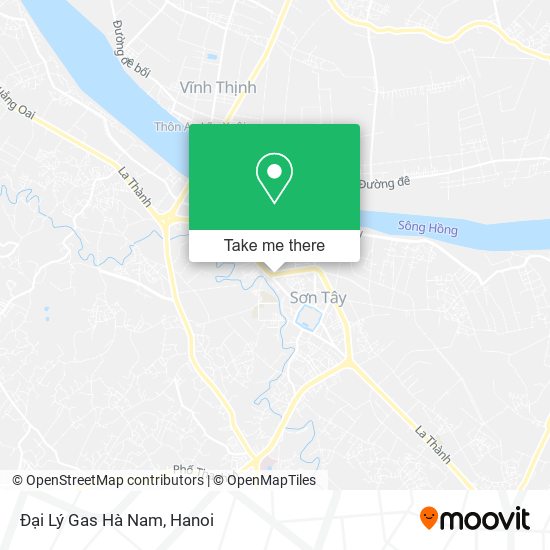 Đại Lý Gas Hà Nam map