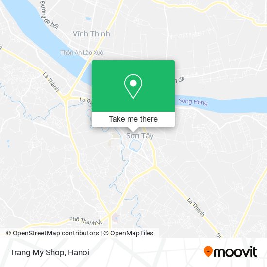 Trang My Shop map