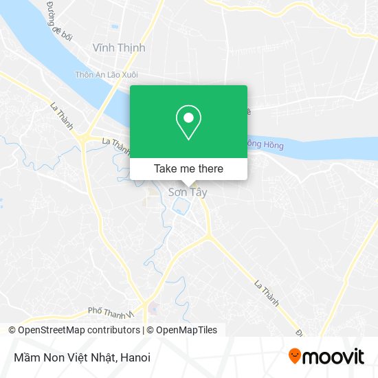 Mầm Non Việt Nhật map