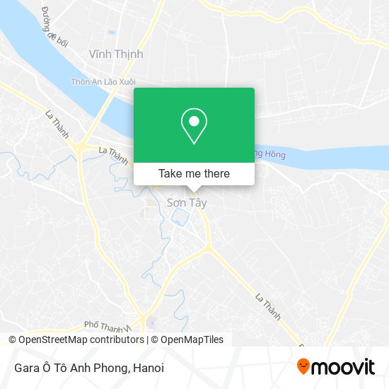 Gara Ô Tô Anh Phong map