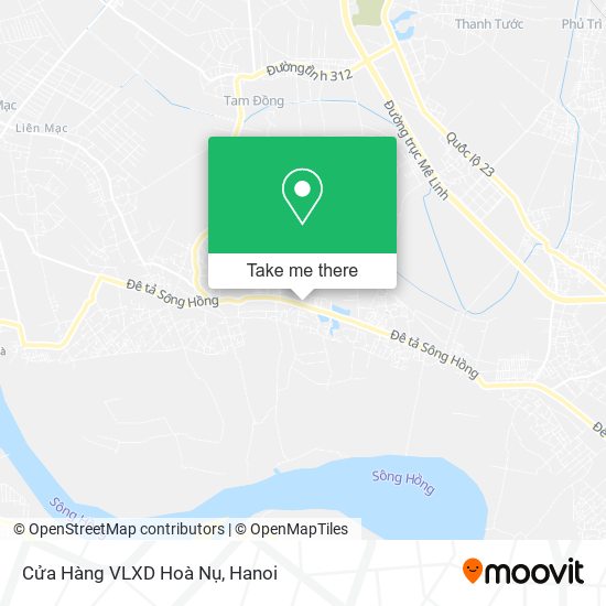 Cửa Hàng VLXD Hoà Nụ map