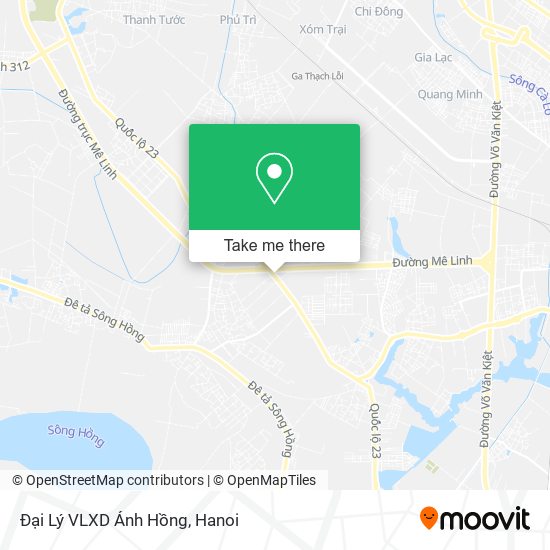 Đại Lý VLXD Ánh Hồng map