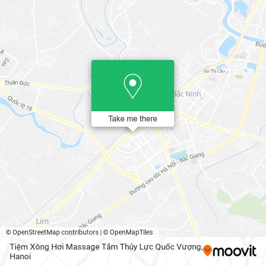 Tiệm Xông Hơi Massage Tắm Thủy Lực Quốc Vượng map