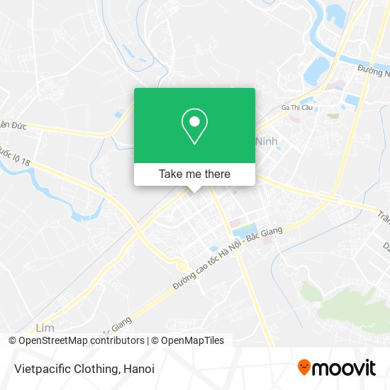 Vietpacific Clothing map
