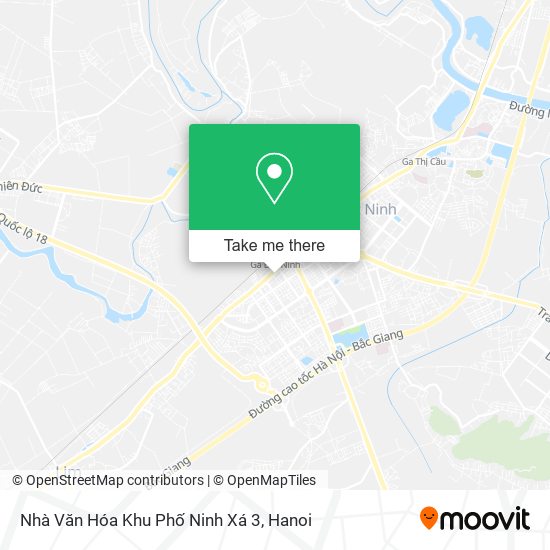 Nhà Văn Hóa Khu Phố Ninh Xá 3 map