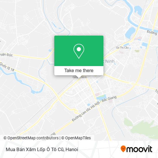 Mua Bán Xăm Lốp Ô Tô Cũ map