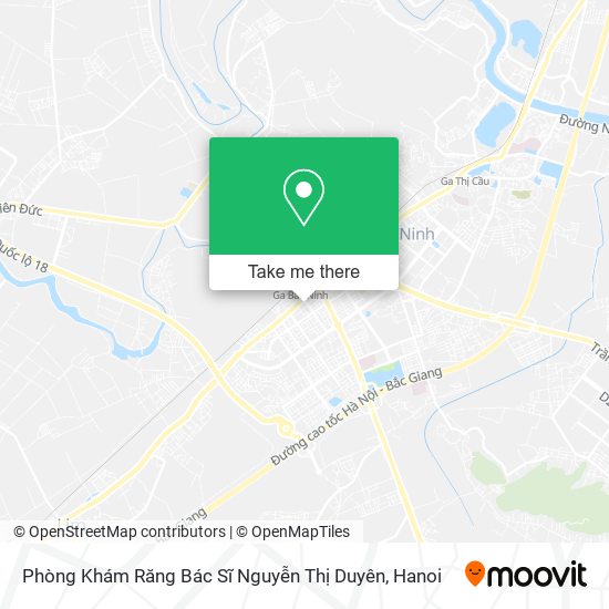 Phòng Khám Răng Bác Sĩ Nguyễn Thị Duyên map