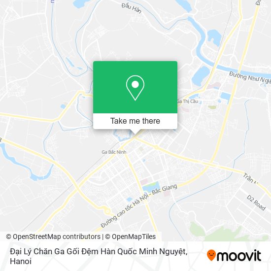 Đại Lý Chăn Ga Gối Đệm Hàn Quốc Minh Nguyệt map