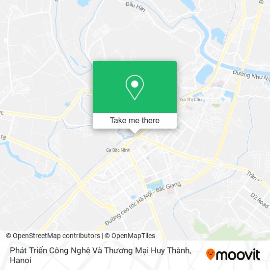 Phát Triển Công Nghệ Và Thương Mại Huy Thành map