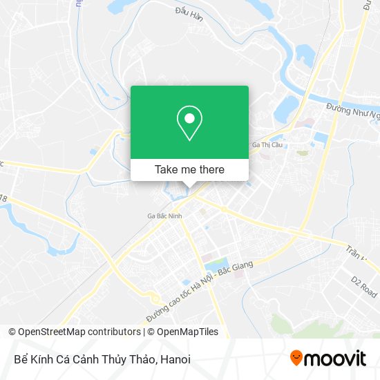 Bể Kính Cá Cảnh Thủy Thảo map