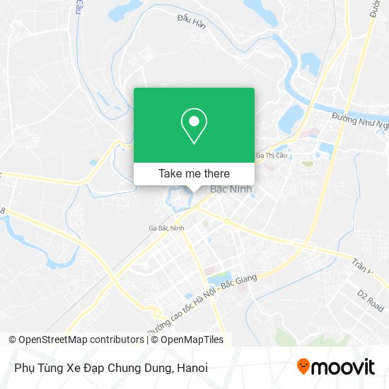 Phụ Tùng Xe Đạp Chung Dung map