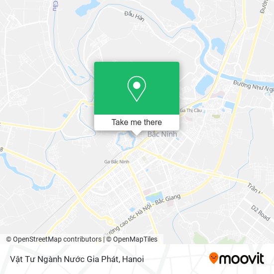 Vật Tư Ngành Nước Gia Phát map