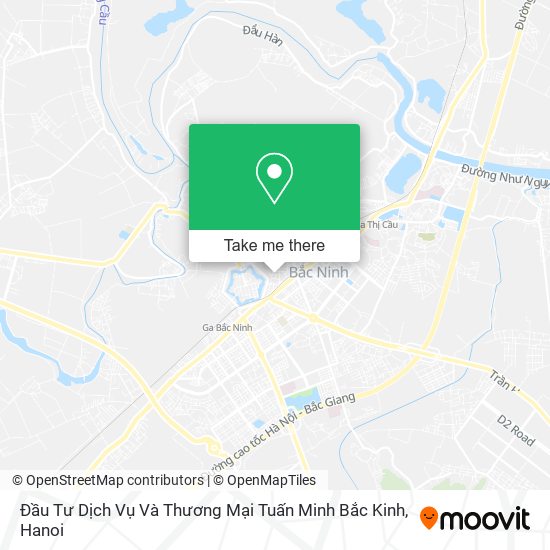 Đầu Tư Dịch Vụ Và Thương Mại Tuấn Minh Bắc Kinh map