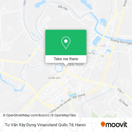 Tư Vấn Xây Dựng Vinacoland Quốc Tế map