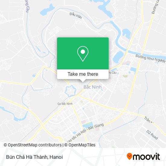 Bún Chả Hà Thành map