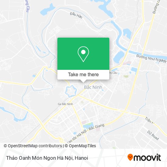 Thảo Oanh Món Ngon Hà Nội map