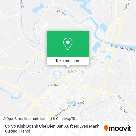 Cơ Sở Kinh Doanh Chế Biến Sản Xuất Nguyễn Mạnh Cường map