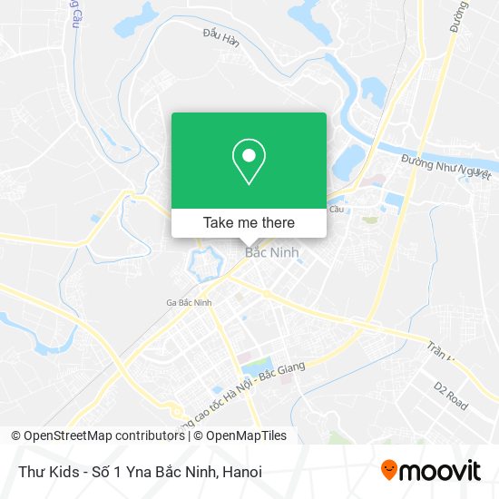 Thư Kids - Số 1 Yna Bắc Ninh map
