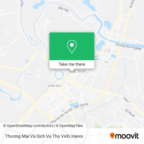 Thương Mại Và Dịch Vụ Thọ Vinh map