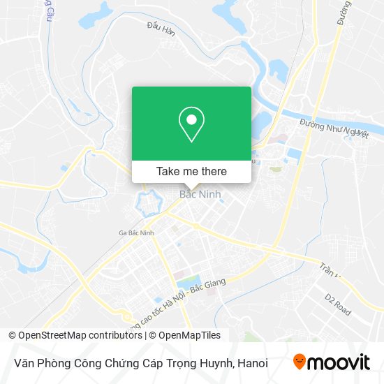 Văn Phòng Công Chứng Cáp Trọng Huynh map