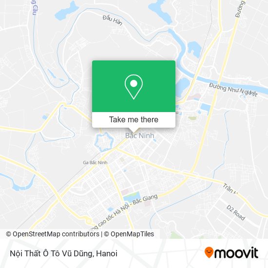 Nội Thất Ô Tô Vũ Dũng map