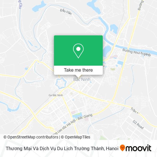 Thương Mại Và Dịch Vụ Du Lịch Trường Thành map