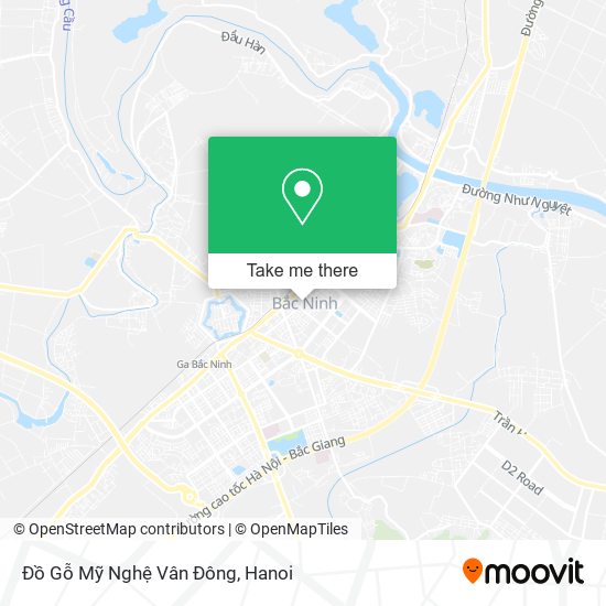 Đồ Gỗ Mỹ Nghệ Vân Đông map