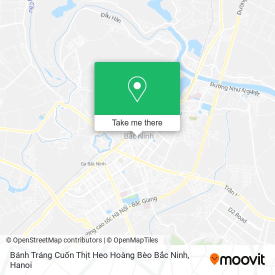 Bánh Tráng Cuốn Thịt Heo Hoàng Bèo Bắc Ninh map