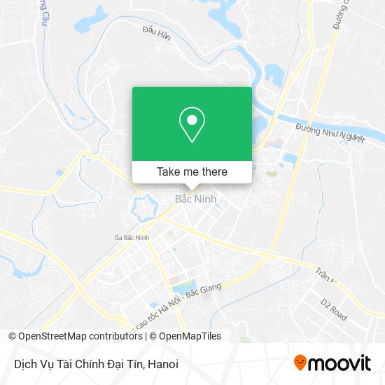 Dịch Vụ Tài Chính Đại Tín map