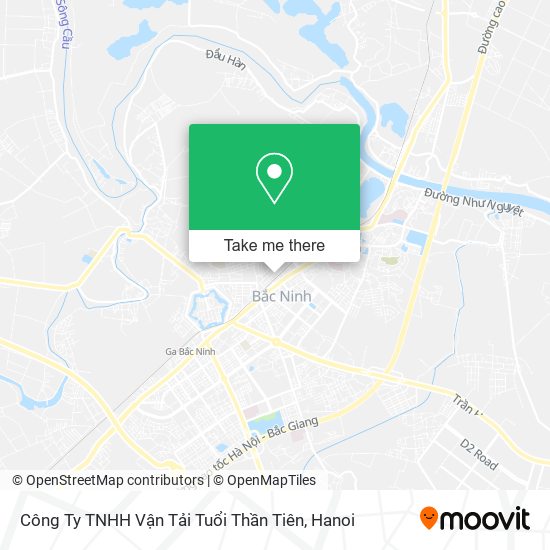 Công Ty TNHH Vận Tải Tuổi Thần Tiên map