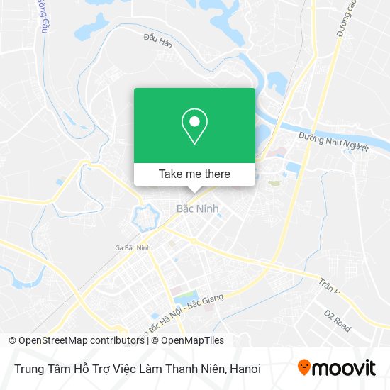 Trung Tâm Hỗ Trợ Việc Làm Thanh Niên map
