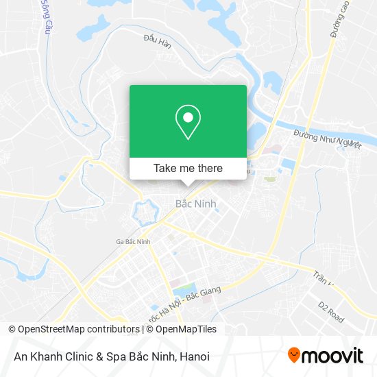 An Khanh Clinic & Spa Bắc Ninh map