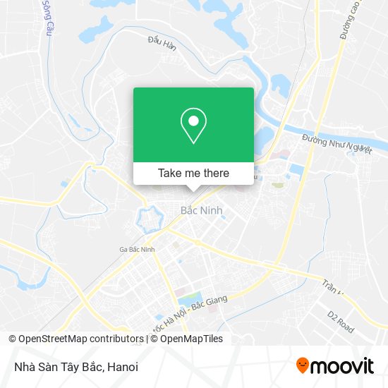 Nhà Sàn Tây Bắc map