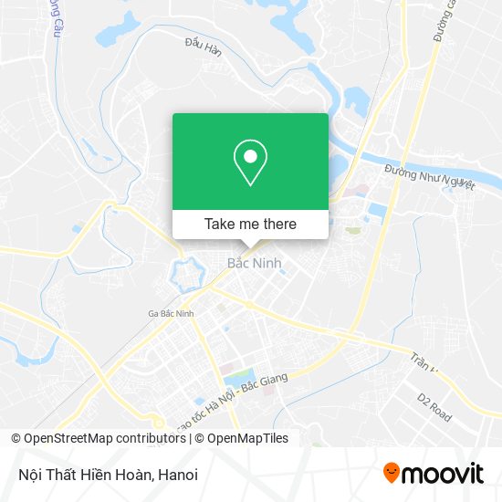 Nội Thất Hiền Hoàn map
