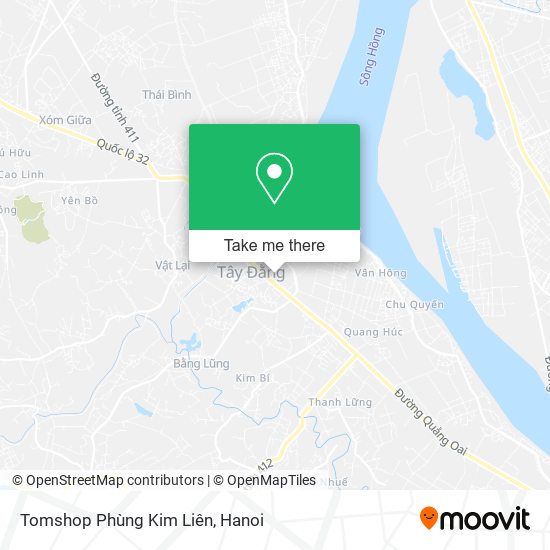 Tomshop Phùng Kim Liên map