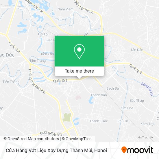 Cửa Hàng Vật Liệu Xây Dựng Thành Mùi map