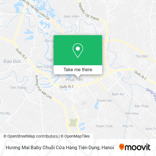 Hương Mai Baby Chuỗi Cửa Hàng Tiện Dụng map