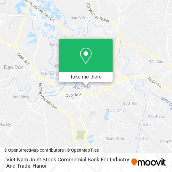 Viet Nam Joint Stock Commercial Bank For Industry And Trade map