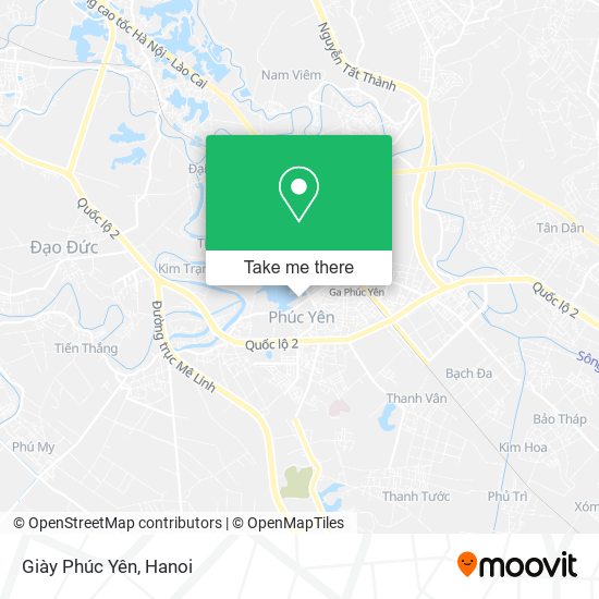 Giày Phúc Yên map
