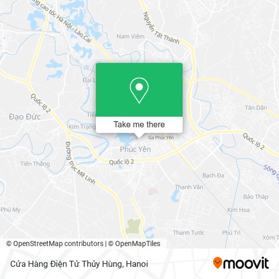 Cửa Hàng Điện Tử Thủy Hùng map