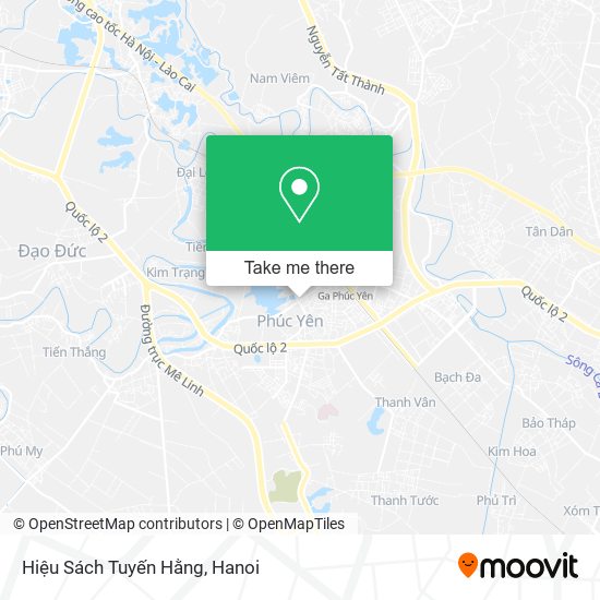 Hiệu Sách Tuyến Hằng map