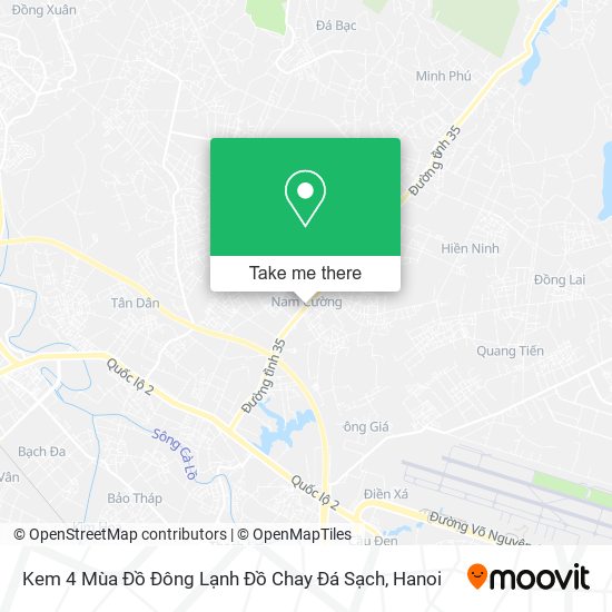 Kem 4 Mùa Đồ Đông Lạnh Đồ Chay Đá Sạch map