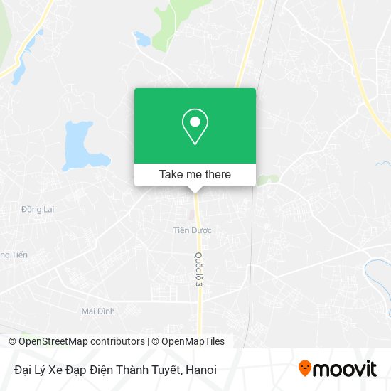 Đại Lý Xe Đạp Điện Thành Tuyết map